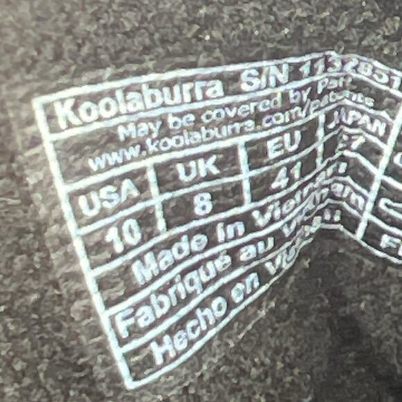 Koolaburra X UGG Women’s Sundell Black Cuffed Sneaker Boot Size US 10 - Picture 10 of 10